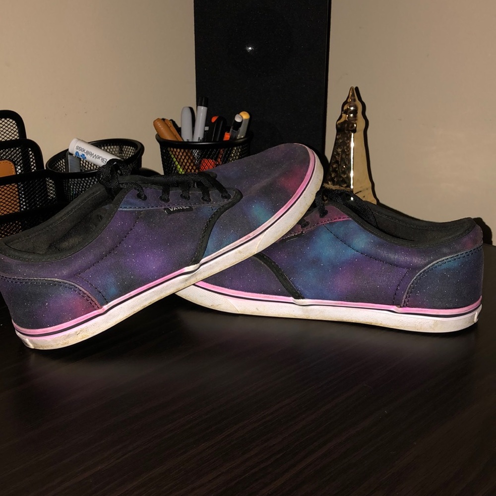 Galaxy Purple Vans